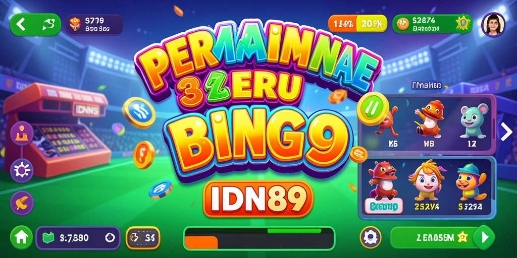 Tampilan gameplay Bingo yang seru dan menarik di IDN89.