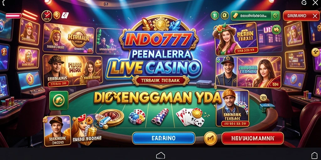 Tampilan gameplay langsung yang menarik dari INDO777.