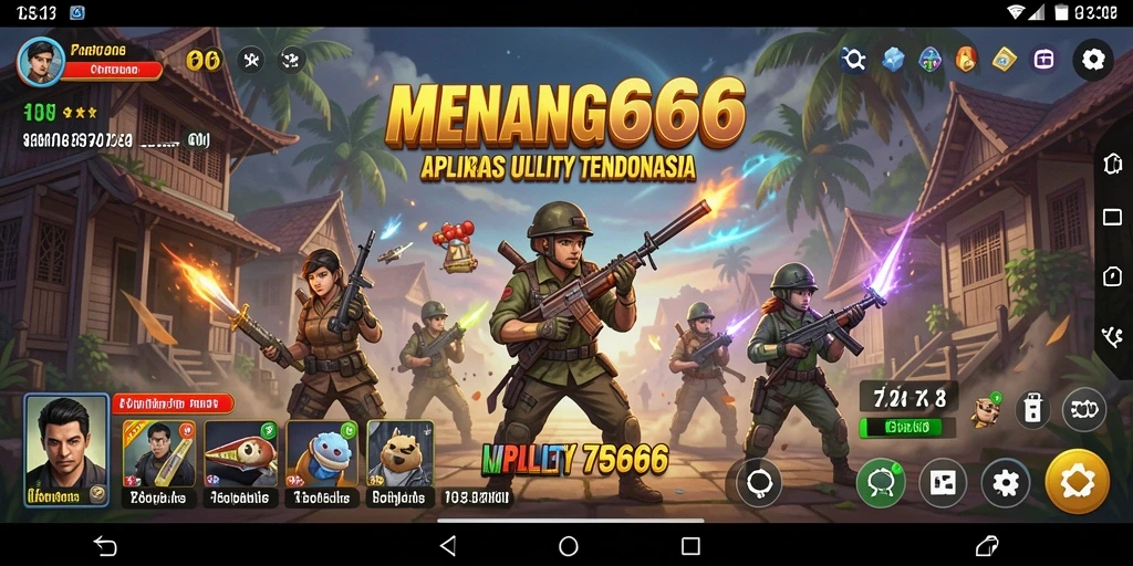 Tampilan antarmuka pengguna aplikasi MENANG666 yang intuitif.
