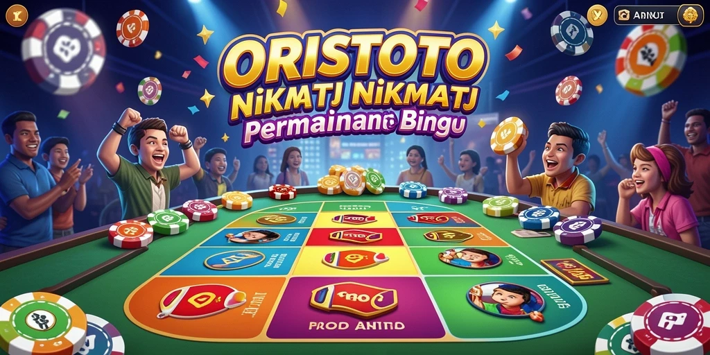 Tampilan gameplay seru di ORISTOTO dengan suasana Bingo yang menyenangkan.