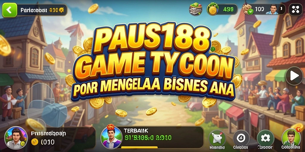 Menampilkan gameplay seru dan interaktif dari PAUS188.